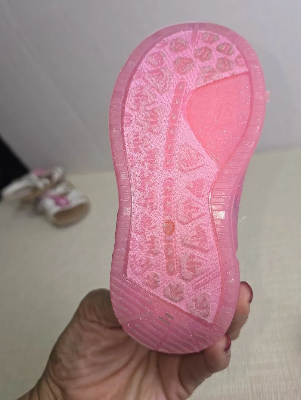 Disney Junior Minnie Mouse Water Shoes Aqua Beach Pool Toddler Size S 5 6 Pink